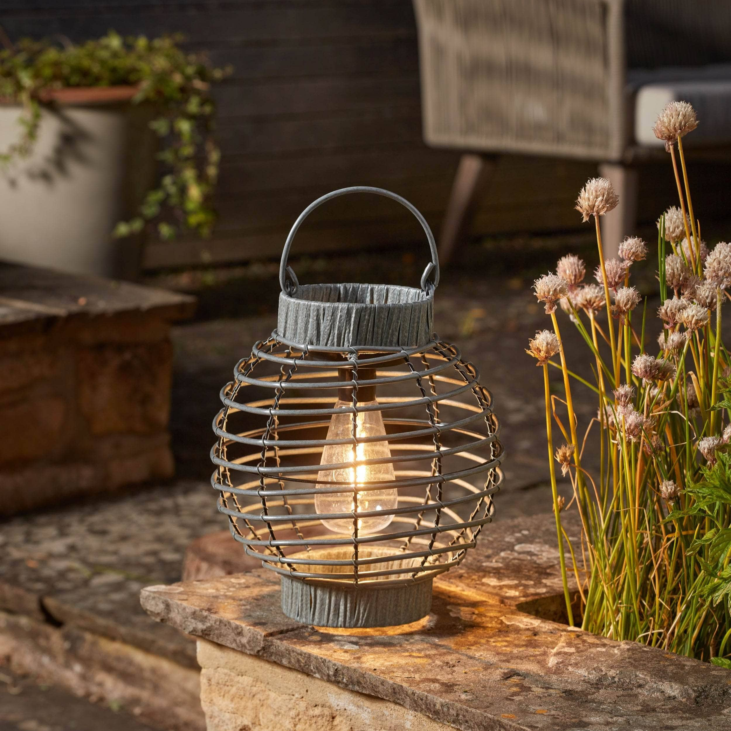 Terra Lantern - Slate | Taskers Online Store, Liverpool & Manchester