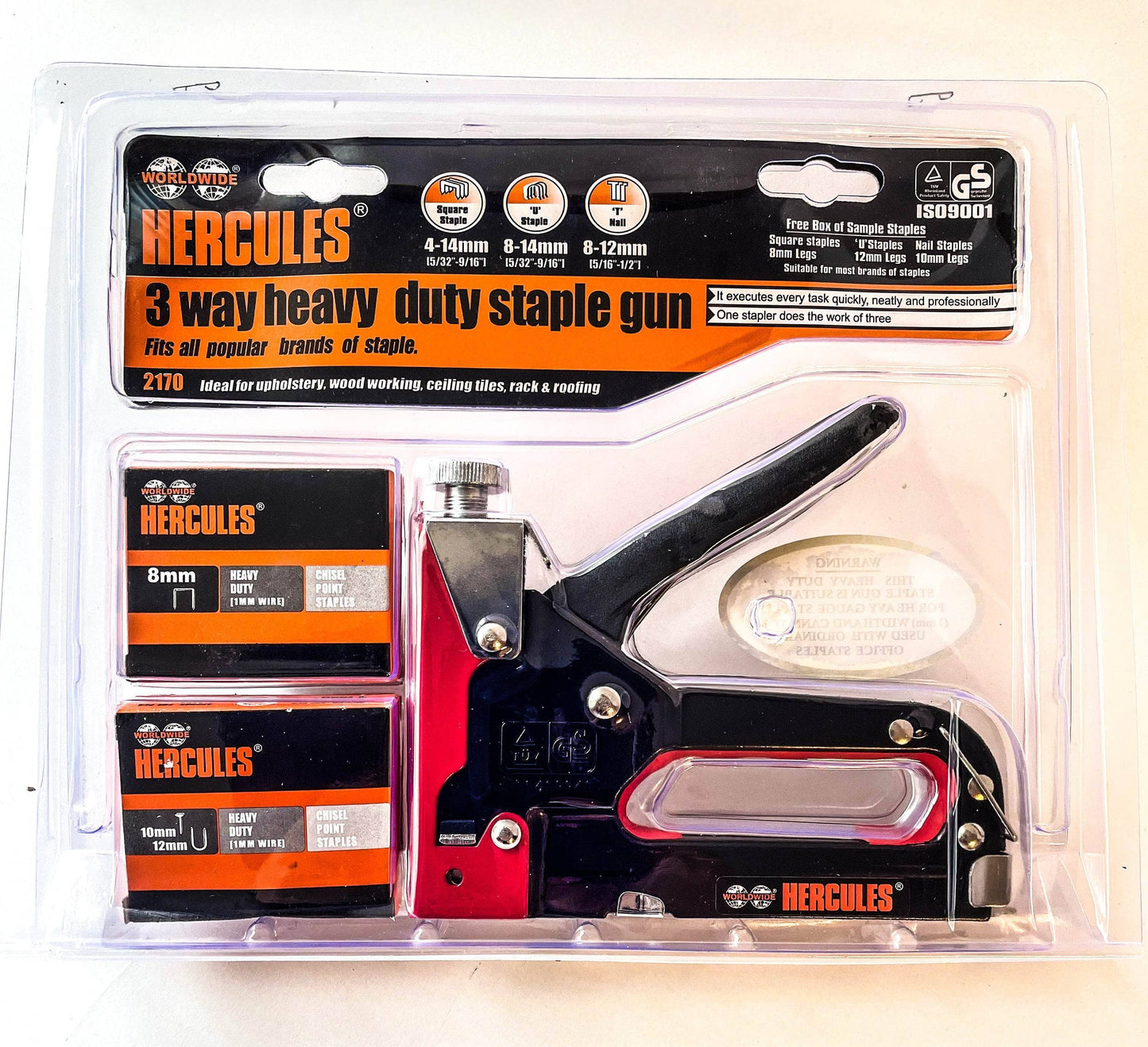 DIY  -  3-Way Heavy Duty Staple Gun  -  00622684