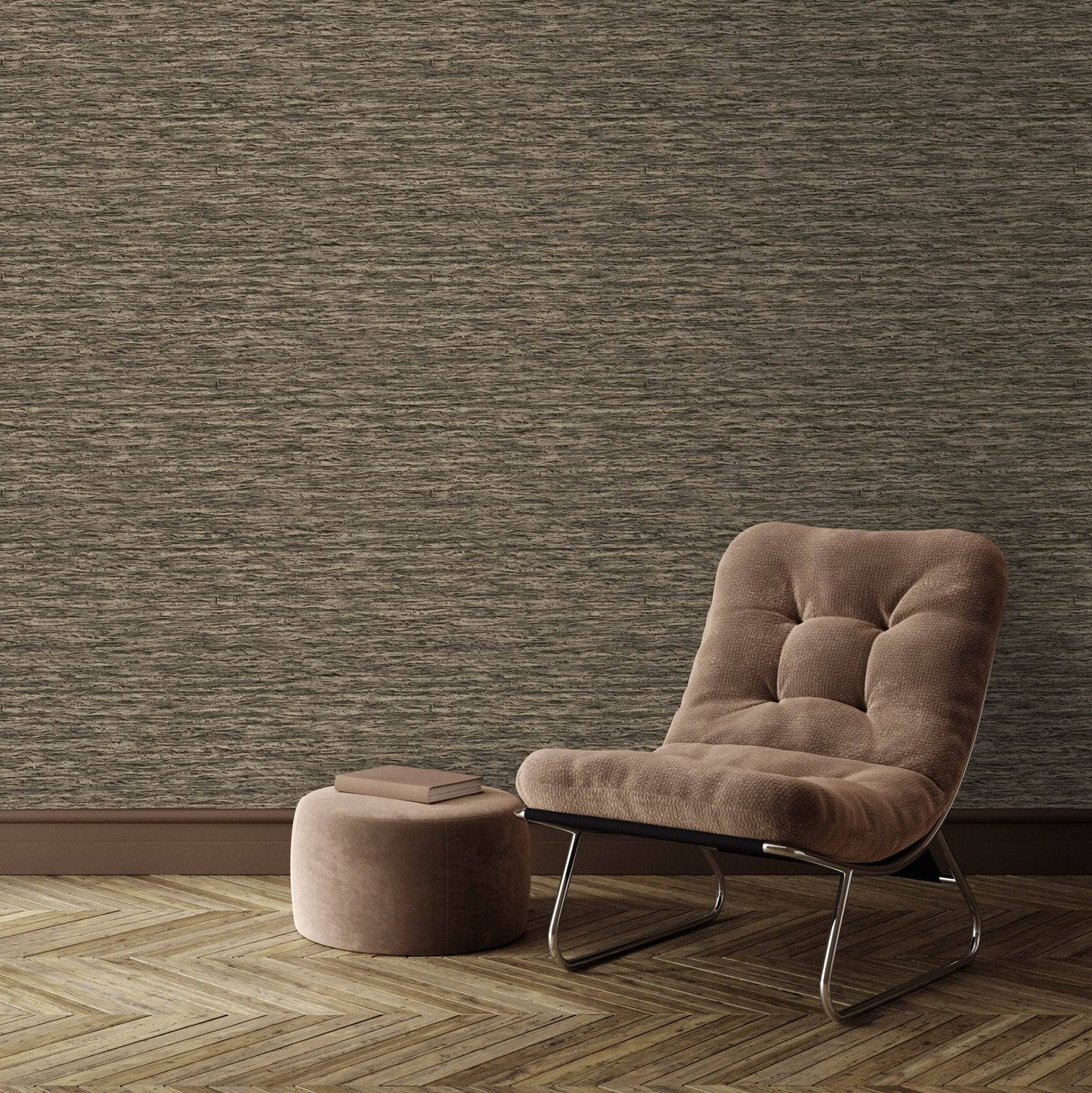 Wallpaper  -  Holden Ondulato Charcoal Wallpaper 36394  -  60011265