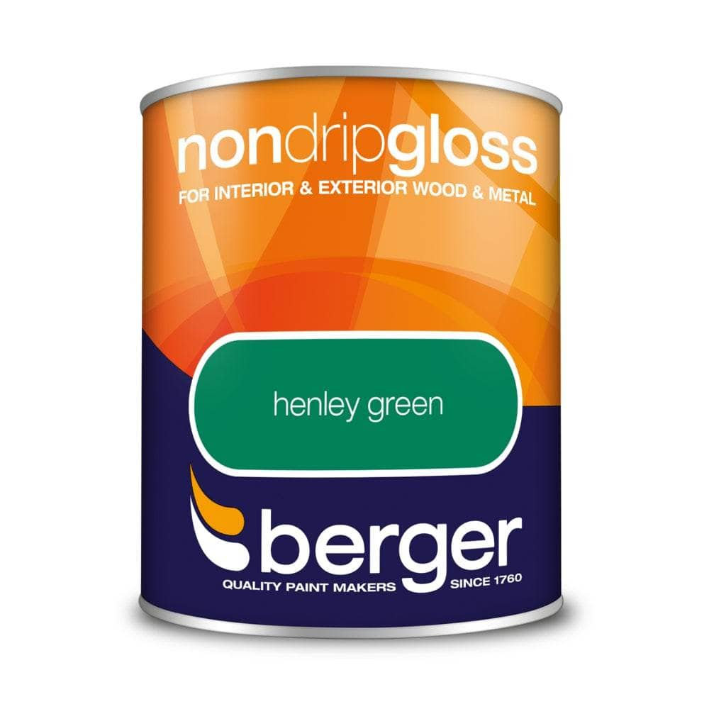 Paint  -  Berger Nd Gls 750Mls Henley Green  -  50090181