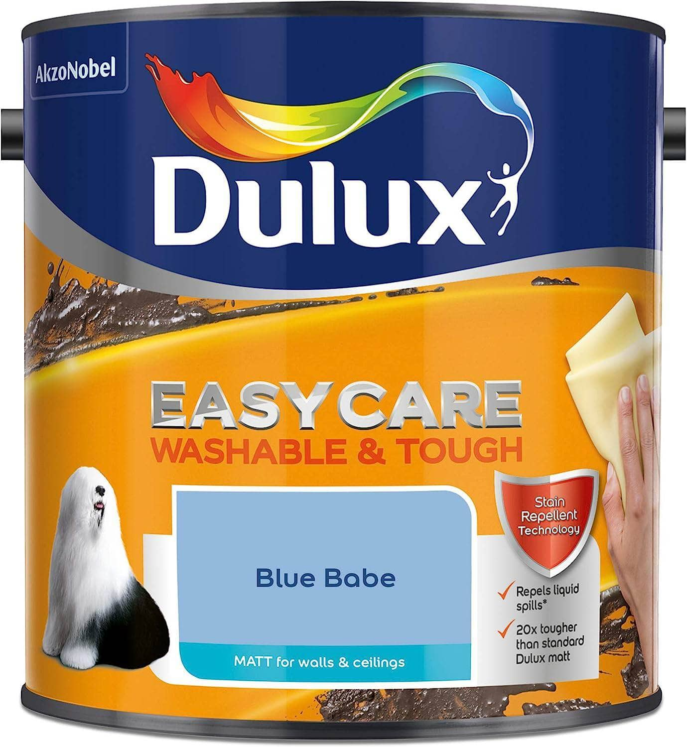  -  Du Easy Care Wash Mat 2.5L Blue Babe  -  50141804