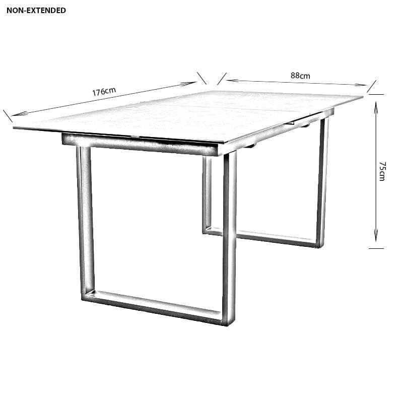 Furniture  -  Cuba Table And 6 Vancouver Chairs Dining Set  -  60000639