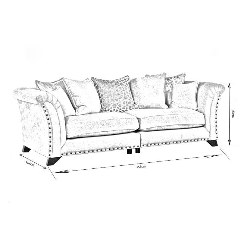 Spradling 4 deals seater sofa