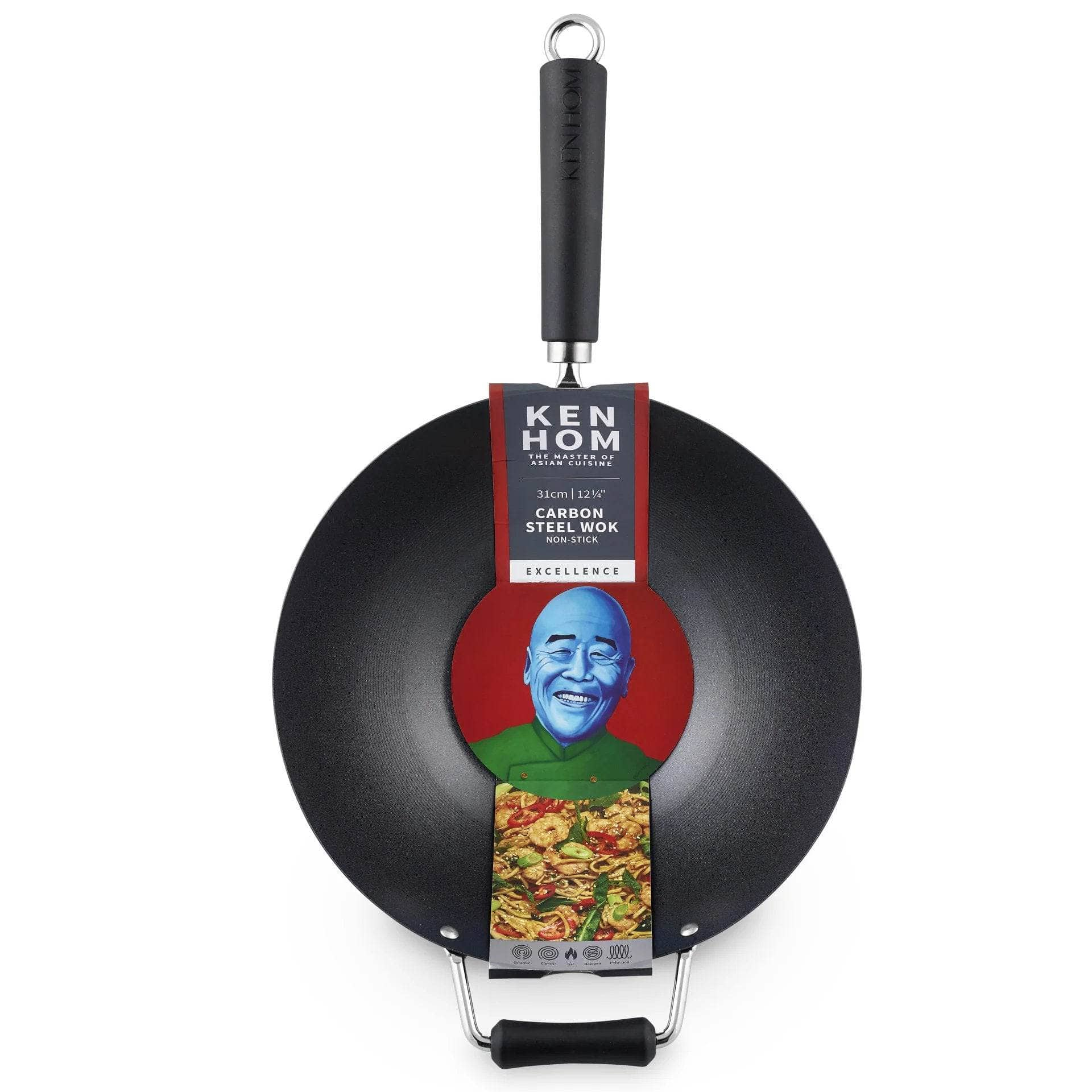 Kitchenware  -  Ken Hom Excellence Wok 31cm  -  50148625