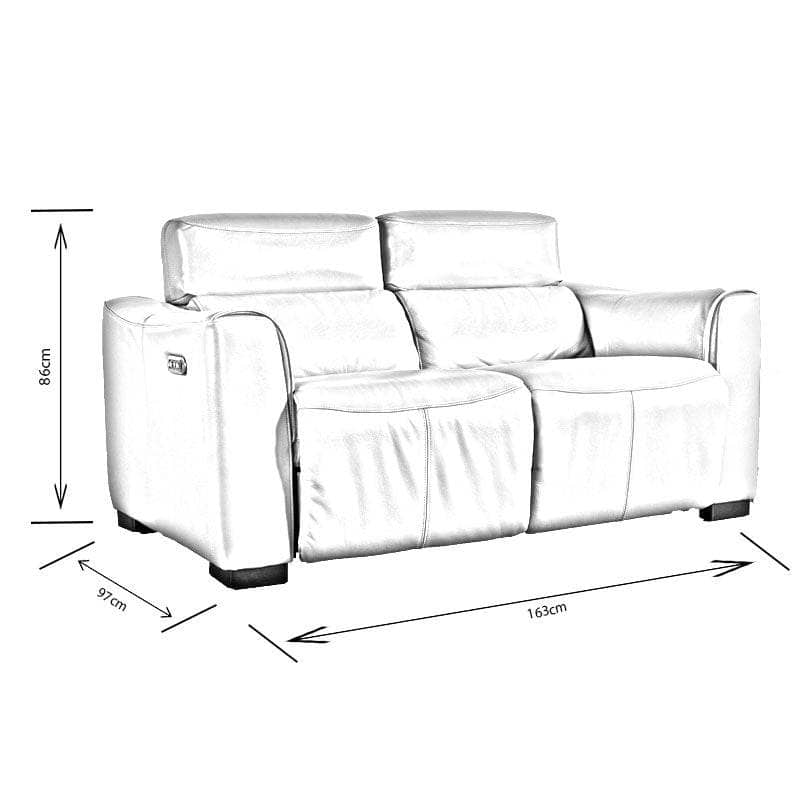 Furniture  -  Comfort King Ozark 2 Seat Electric Reclining Sofa  -  50153196