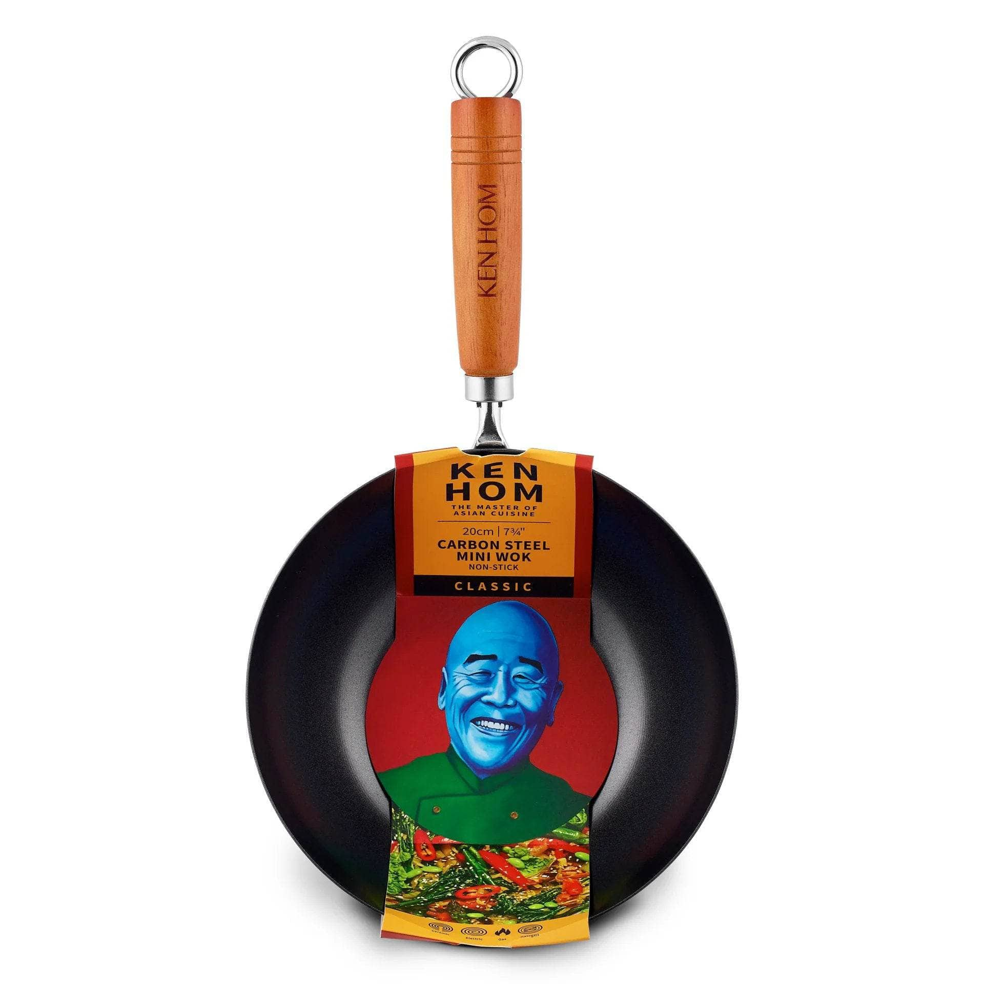 Kitchenware  -  Ken Hom Classic Mini Wok 20cm  -  50153537