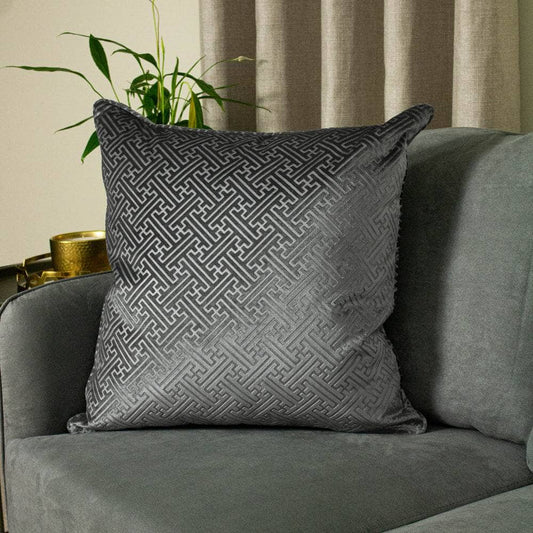 Homeware  -  Florence Cushion - Graphite  -  50154611