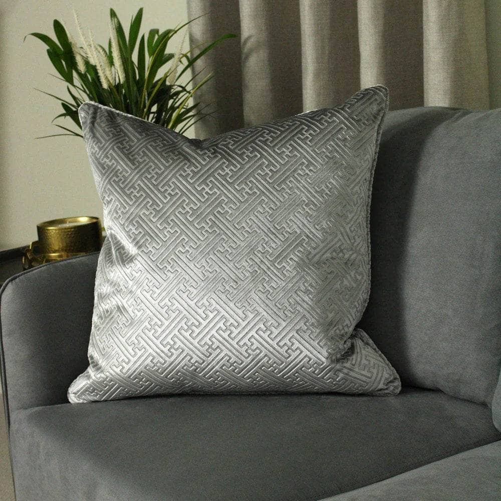 Homeware  -  Florence Cushion  Silver  -  50154613