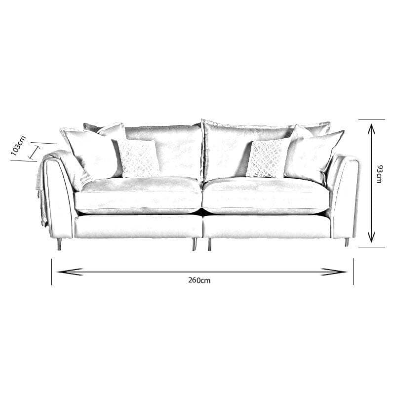 Furniture  -  Nice 4 Seater Sofa  -  60002821