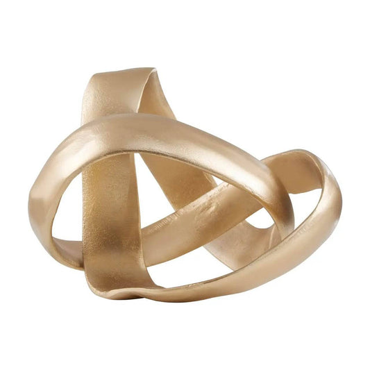 Homeware  -  Prato Gold Knot Sculpture  -  60003506