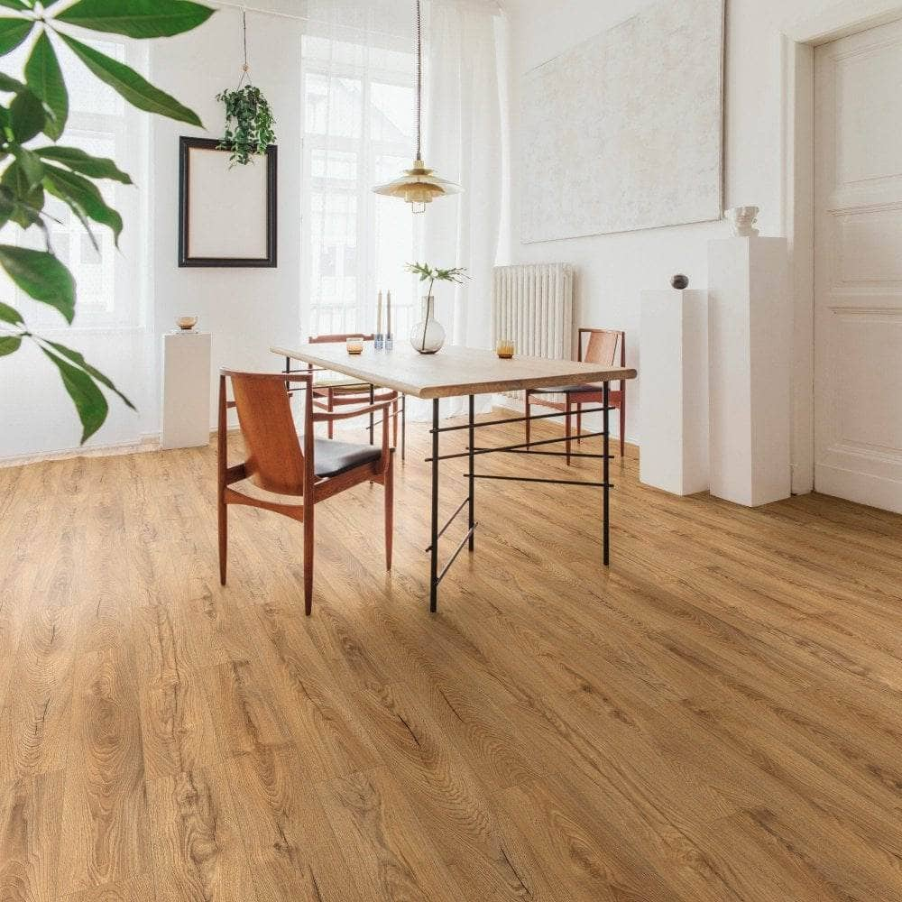 Flooring & Carpet  -  Krono Vintage Classic Inca Carpenter Oak 10mm Laminate Flooring (1.73m² Pack)  -  60003731