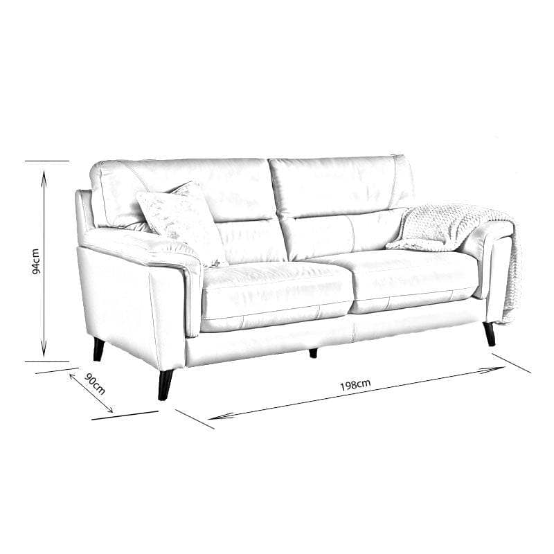 Furniture  -  Hampton 3 Seater Sofa  -  60005017