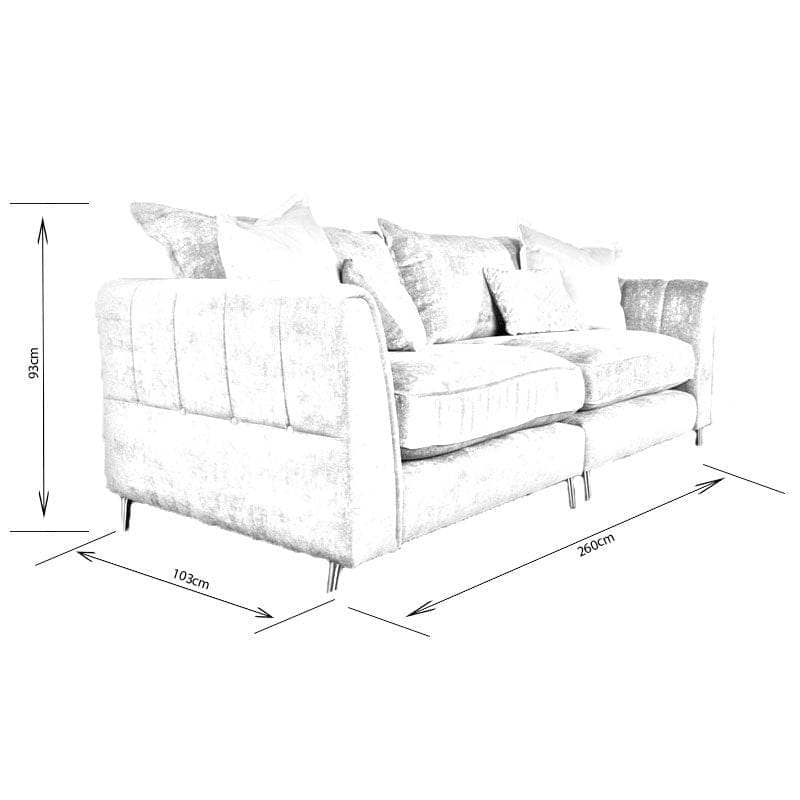 Furniture  -  Avignon 4 Seat Sofa  -  60005051