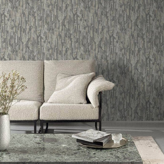 Wallpaper  -  Grandeco Sorento Grey Wallpaper - TM3106  -  60005565