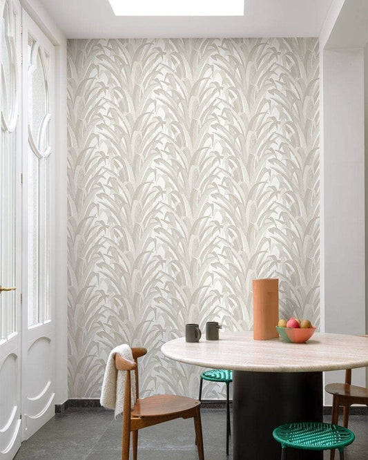 Wallpaper  -  Grandeco Olivine Grey Wallpaper - CU3004  -  60005567