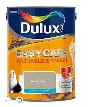 Dulux Easycare Matt Emulsion - Overtly Olive | Taskers Online Store ...