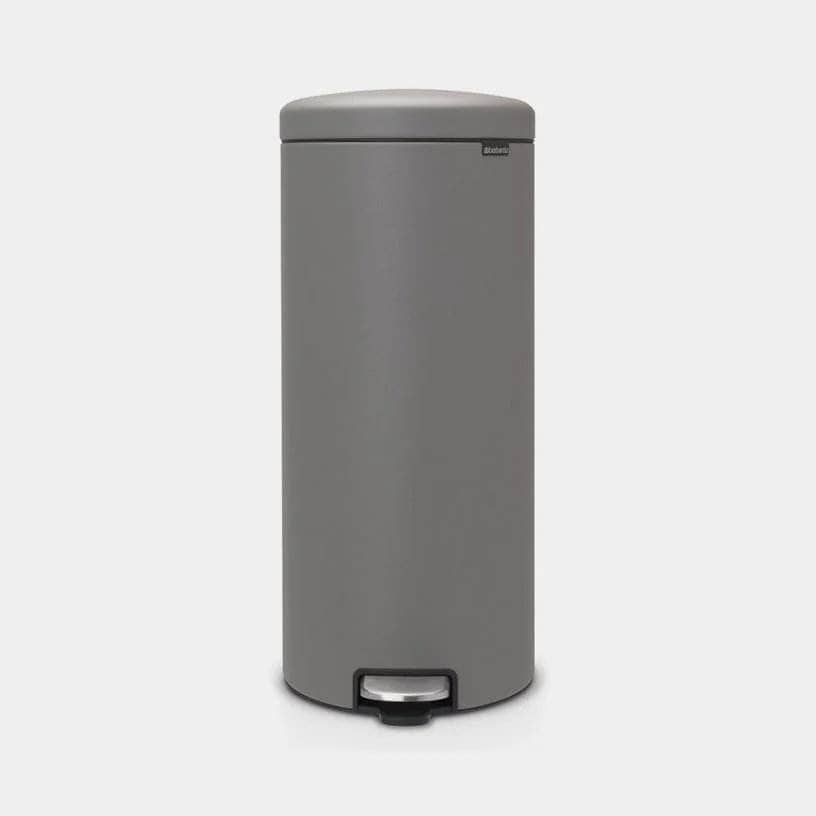 Concrete Grey Pedal Bin - 30 Litre | Taskers Online Store, Liverpool ...