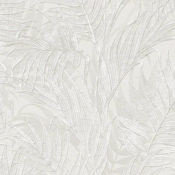 Wallpaper  -  DESIGN ID B18 TROPICAL PALM LEAF SILVER GR322101  -  60007673