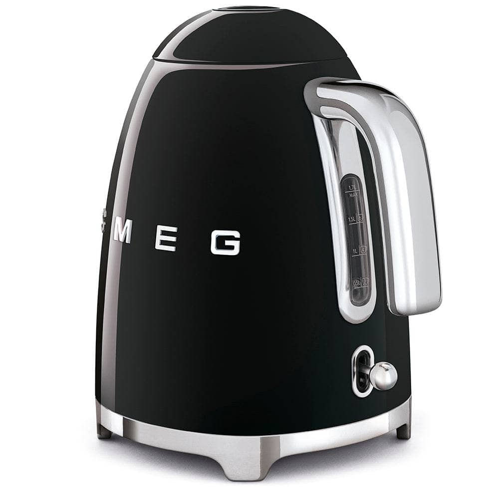 Kitchenware  -  Smeg Retro 1.7L Kettle - Black  -  60007898