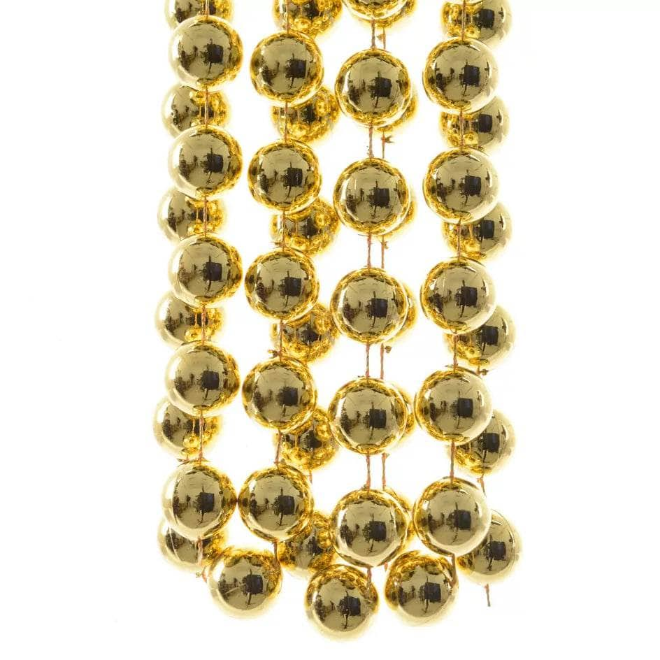 Light Gold Bead Garland - 2cm -  60008525