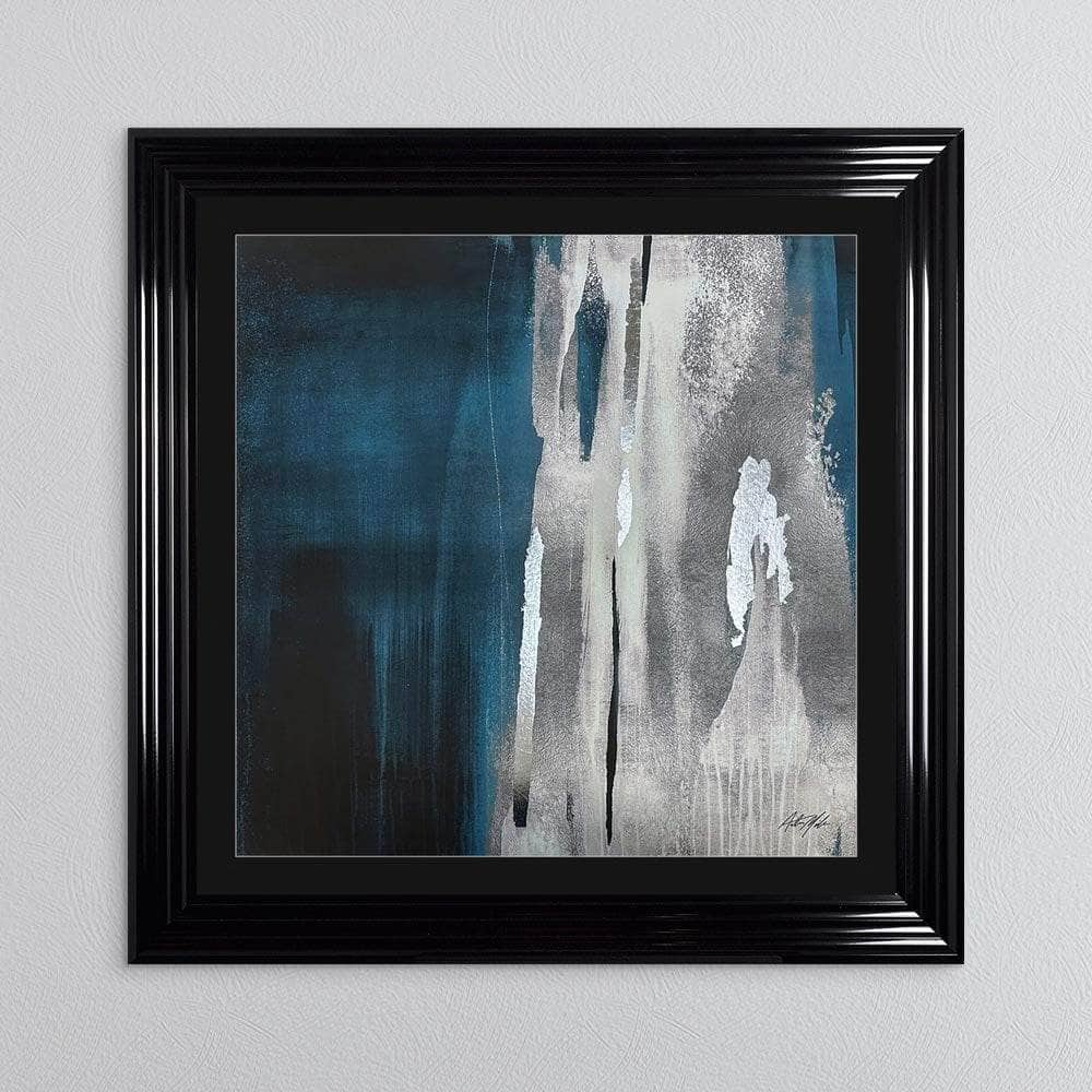 Pictures  -  Teal Abstract No.1 Framed Picture  -  60010937