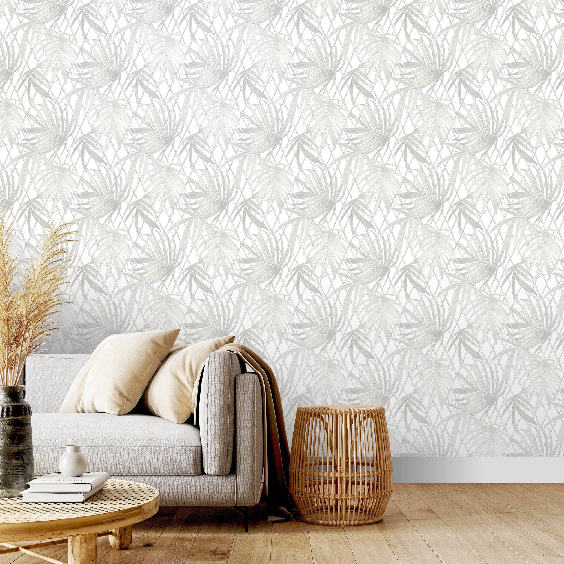 Wallpaper  -  Rasch B31 Paradise Palm Neutral -  539530  -  60011349