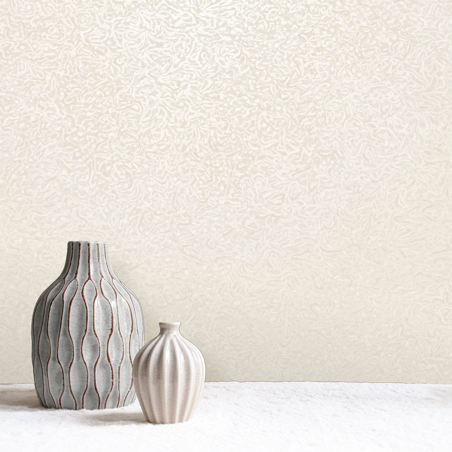 Wallpaper  -  Rasch Ravella Textured Wallpaper Neutral  - 544251  -  60011361