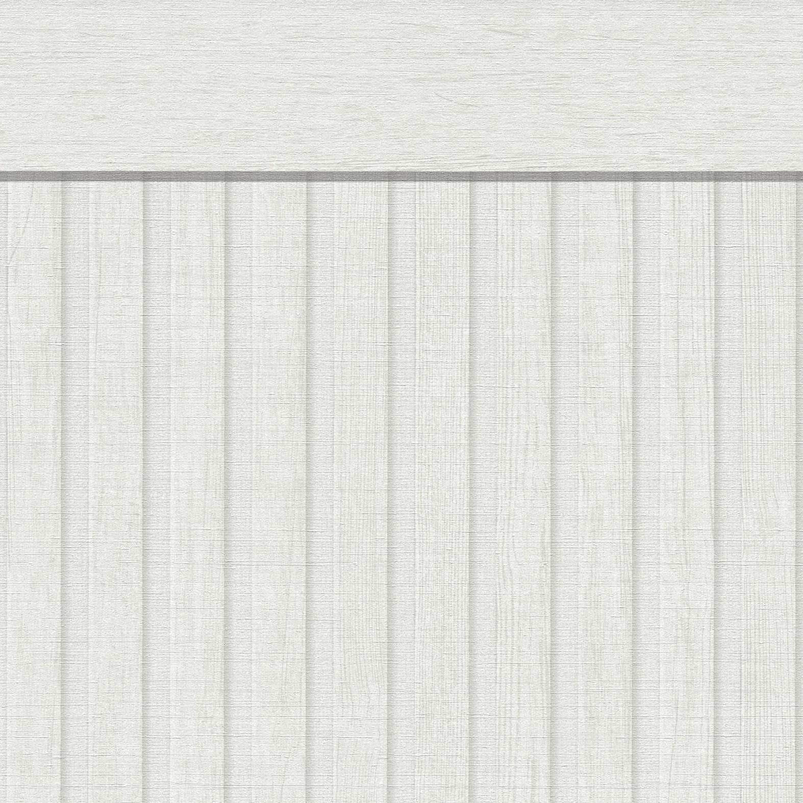 Wallpaper  -  A.S Creations Wall Panel White & Grey Wallpaper 397443  -  60011383