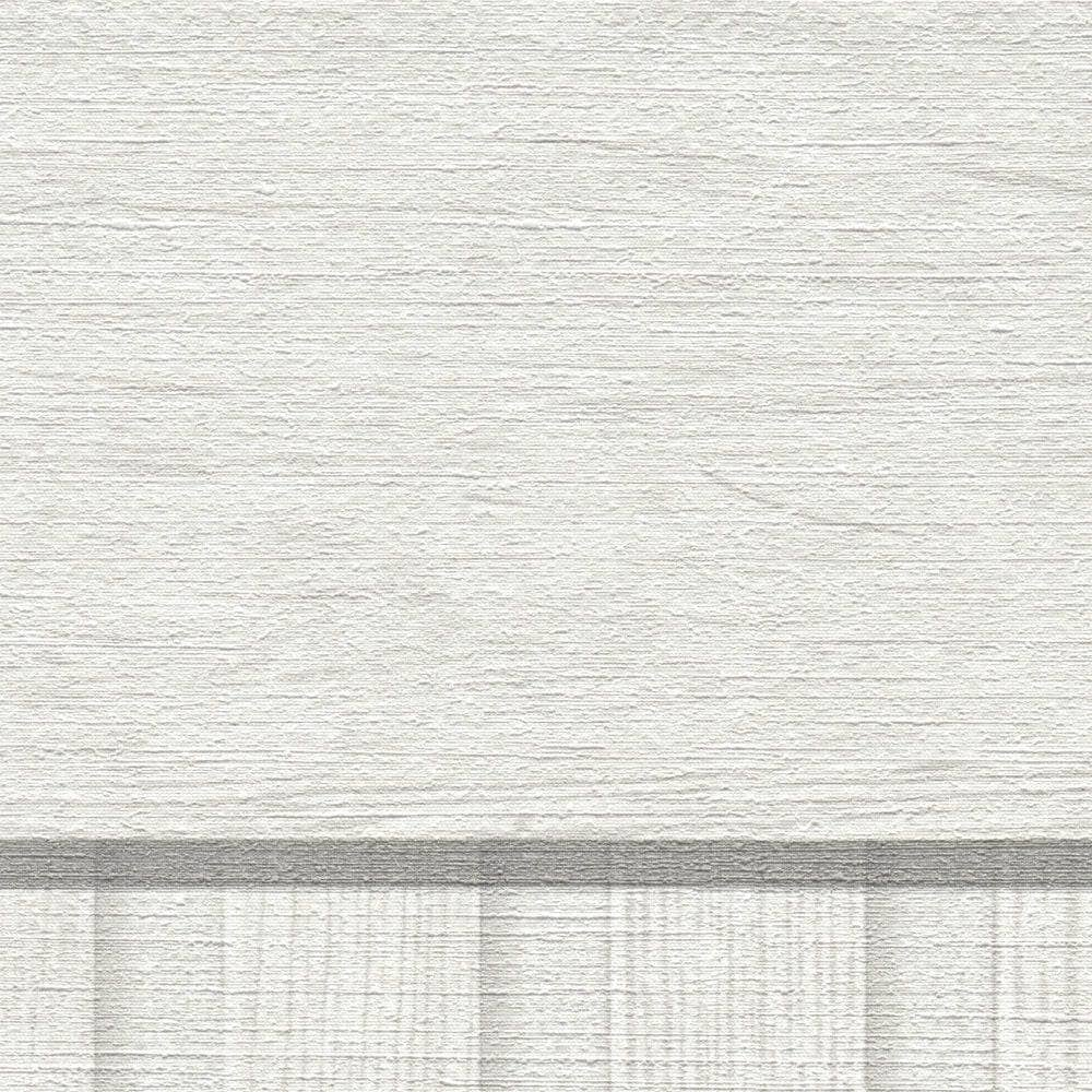 Wallpaper  -  A.S Creations Wall Panel White & Grey Wallpaper 397443  -  60011383