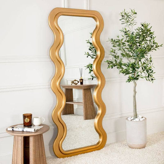 Mirrors  -  Wavy Mirror - Country Gold  -  60011572