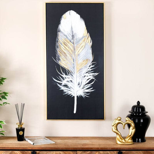 Pictures  -  Feather Framed Canvas 1 - 60 x 120cm  -  60011580