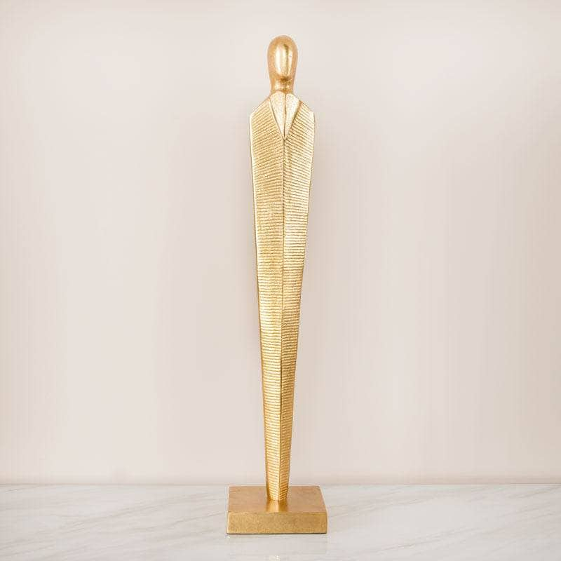 Homeware  -  Gold Metal Sculpture - 64cm  -  60011698