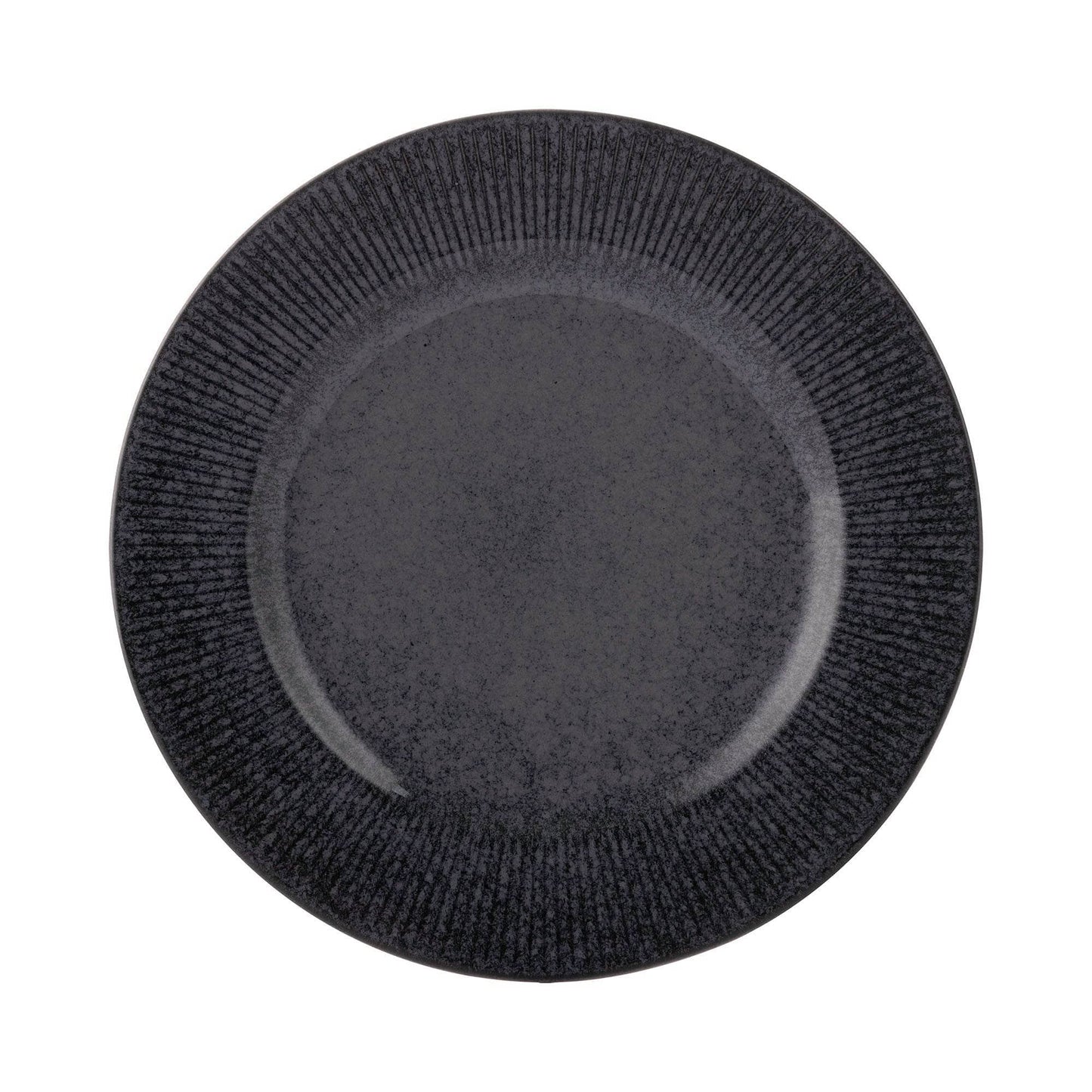 Kitchenware  -  Reactive Linear Black Dinner Plate - 27cm  -  60011764