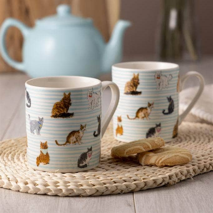 Kitchenware  -  Cat Decorated Mug 340ml  -  60011802