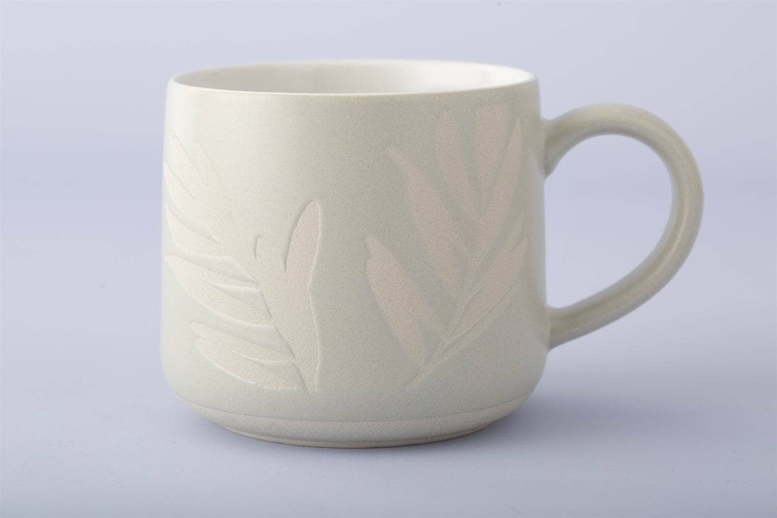 Kitchenware  -  Botanical Grey Olive Leaf Mug - 400ml  -  60011814