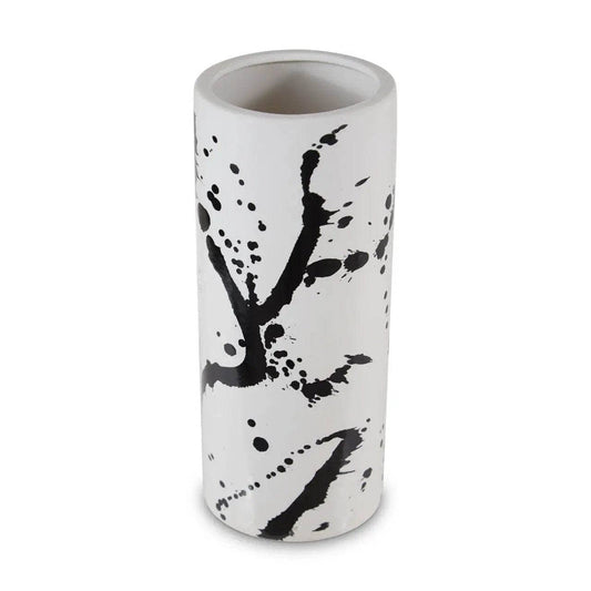 Homeware  -  Sorrell Small Black & White Ceramic Vase  -  60011905