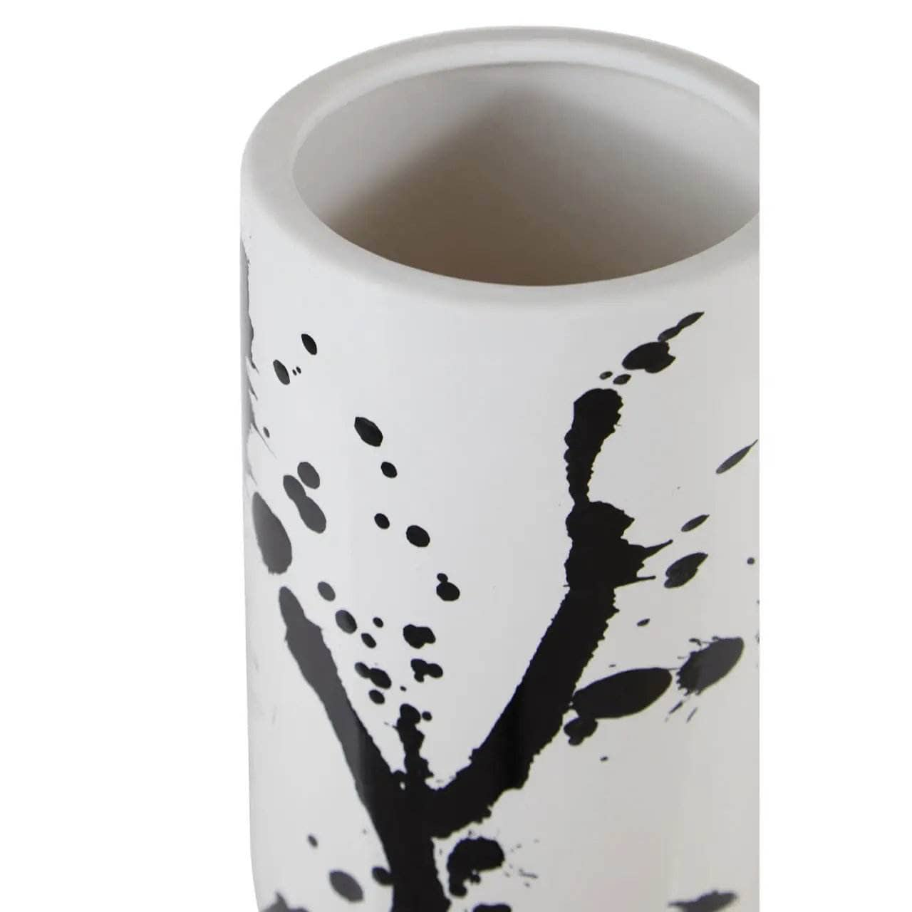 Homeware  -  Sorrell Small Black & White Ceramic Vase  -  60011905