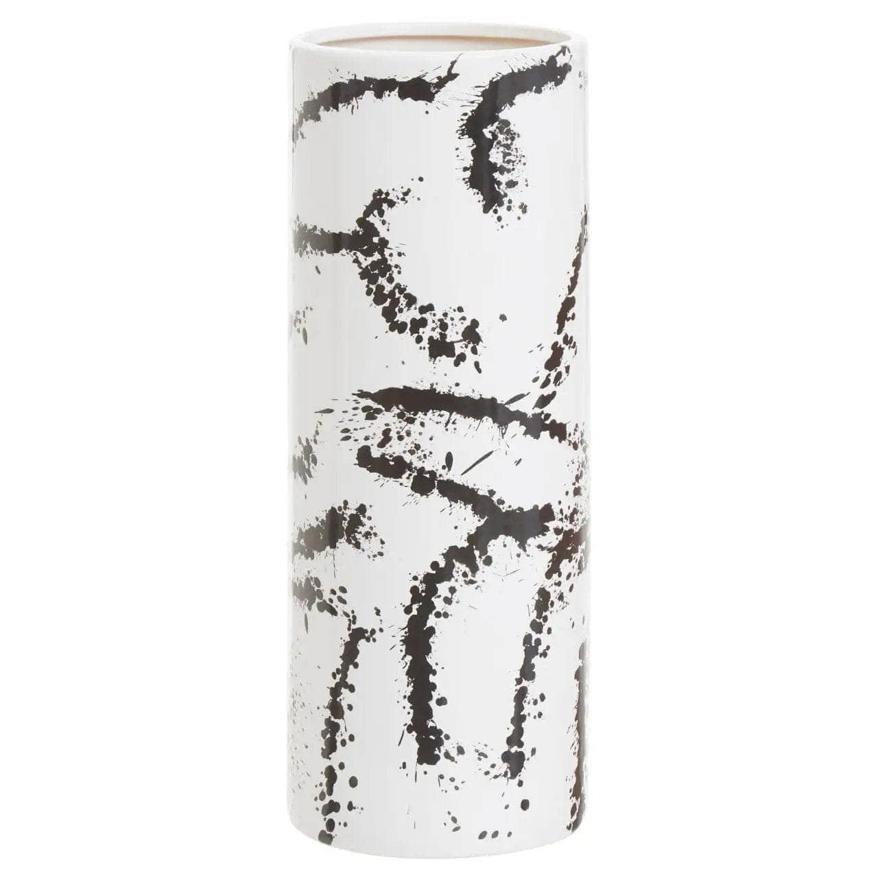 Homeware  -  Sorrell Large Black & White Ceramic Vase  -  60011906