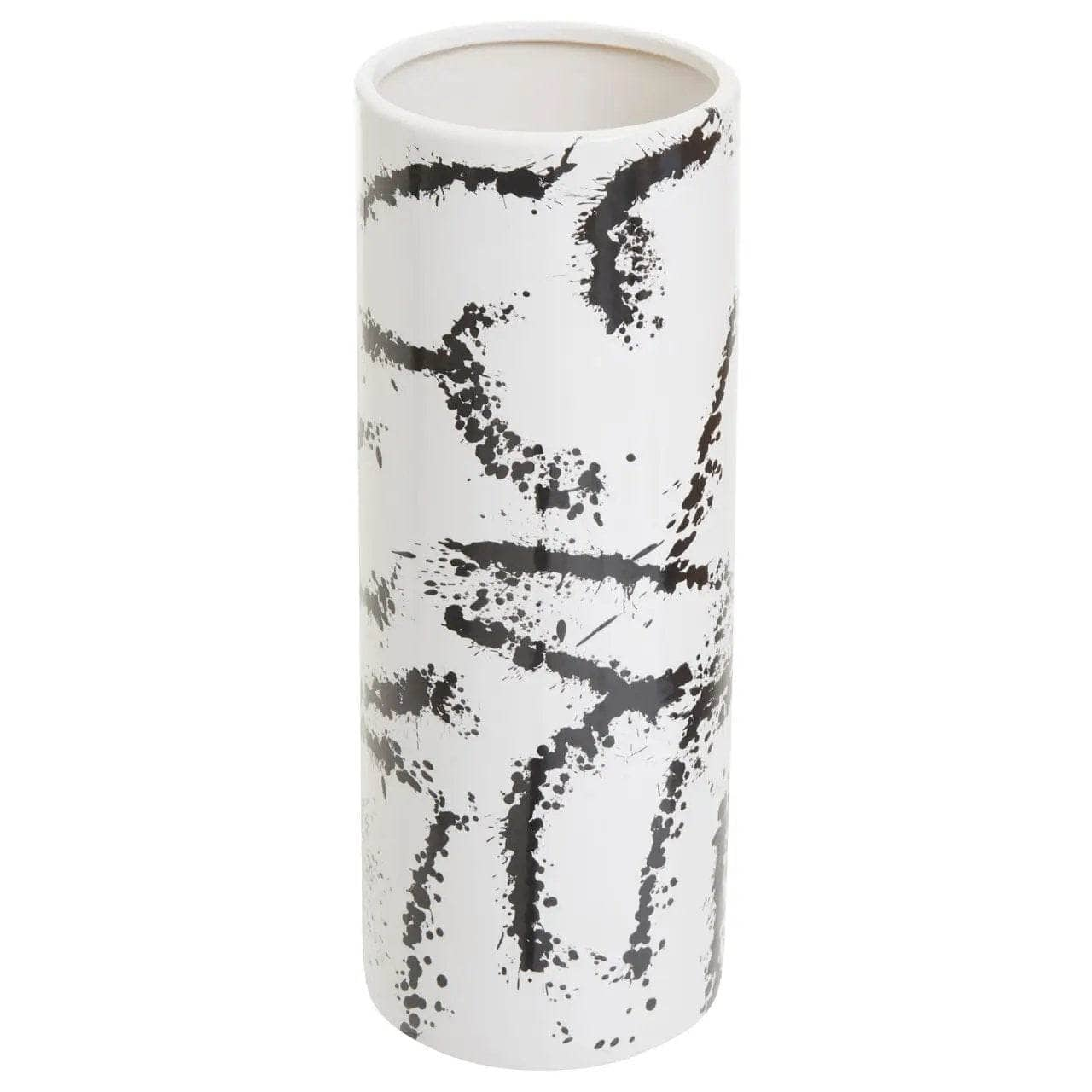 Homeware  -  Sorrell Large Black & White Ceramic Vase  -  60011906