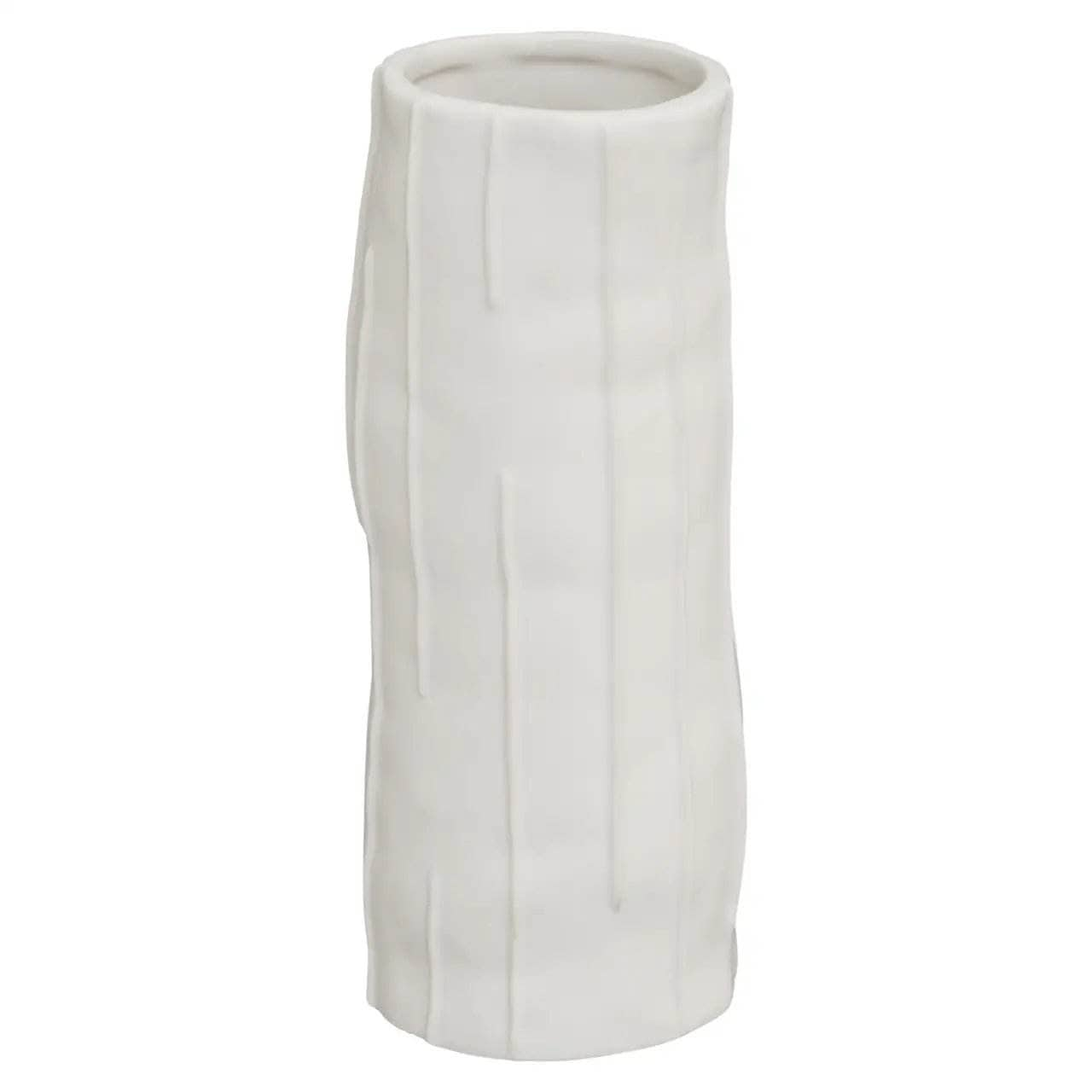 Homeware  -  Fara White Vase - Small  -  60011910