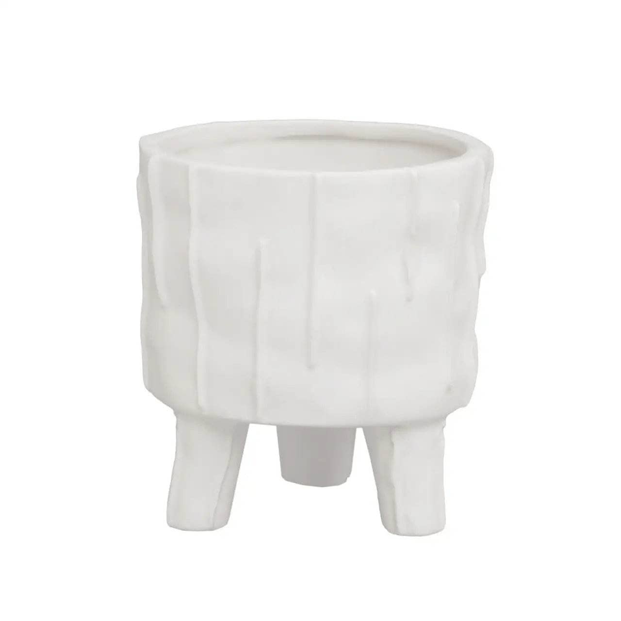 Homeware  -  Fara White Small Planter  -  60011912