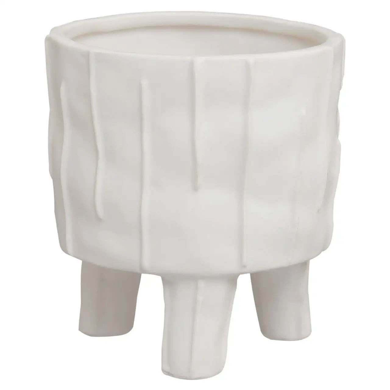 Homeware  -  Fara White Small Planter  -  60011912