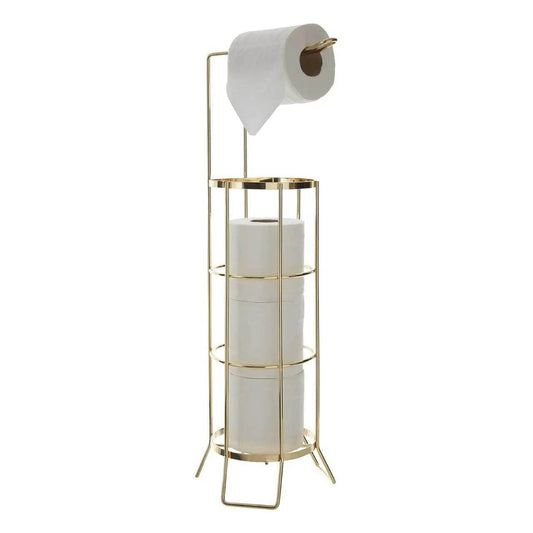 Bathroom  -  Linnea Gold Toilet Roll Holder  -  60011915