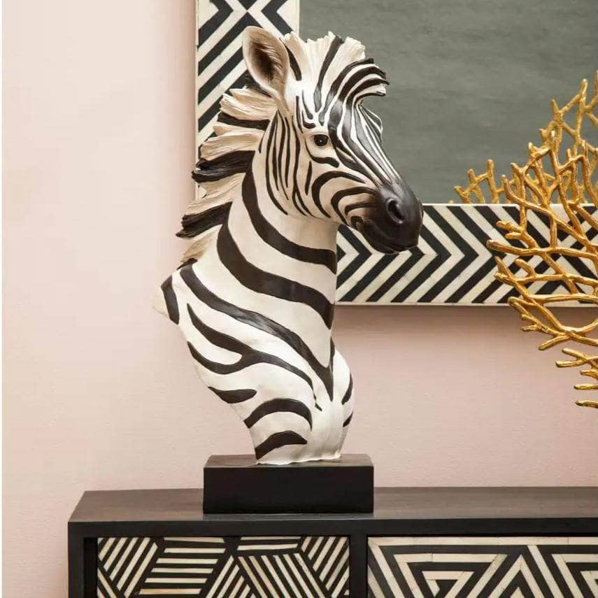 Homeware  -  Boho Zebra Head  -  60011921