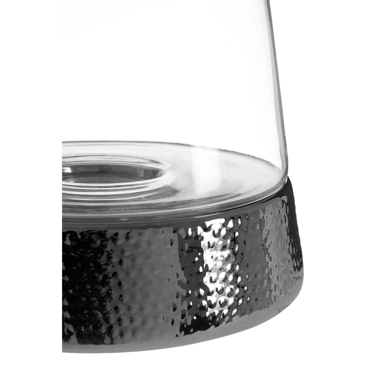 Homeware  -  Martele Large Hurricane Candle Holder - Silver  -  60011924