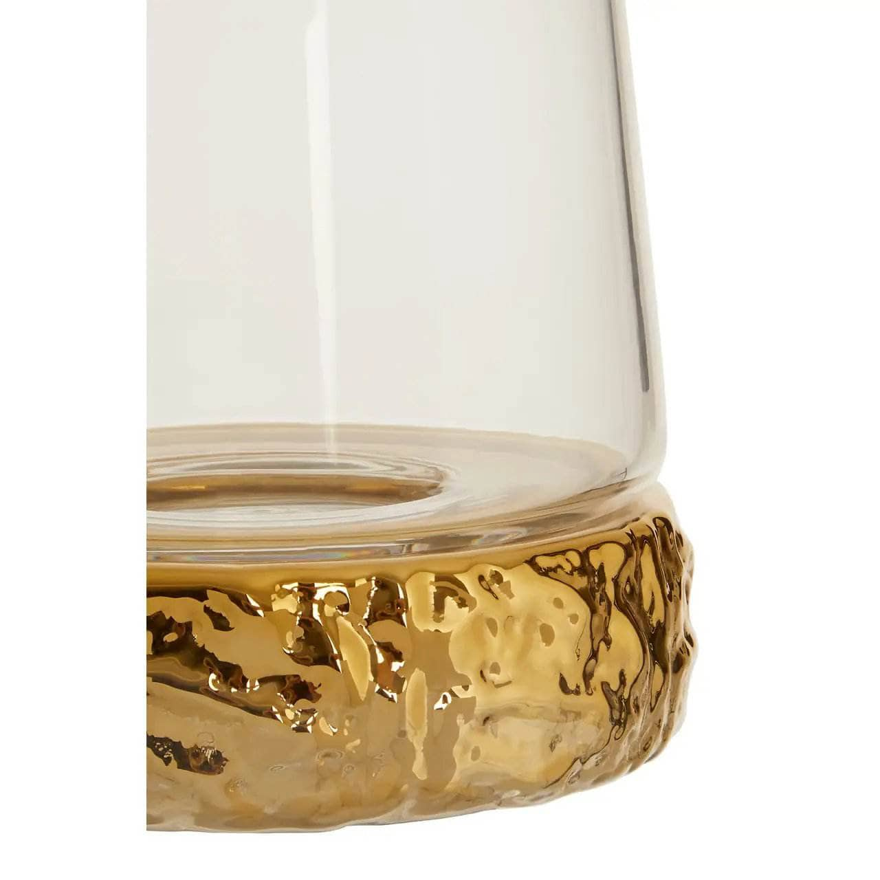 Homeware  -  Martele Small Hurricane Gold Candle Holder  -  60011934