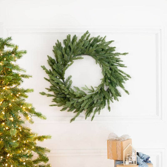 Christmas  -  Green Norway Wreath - 80cm  -  60012119