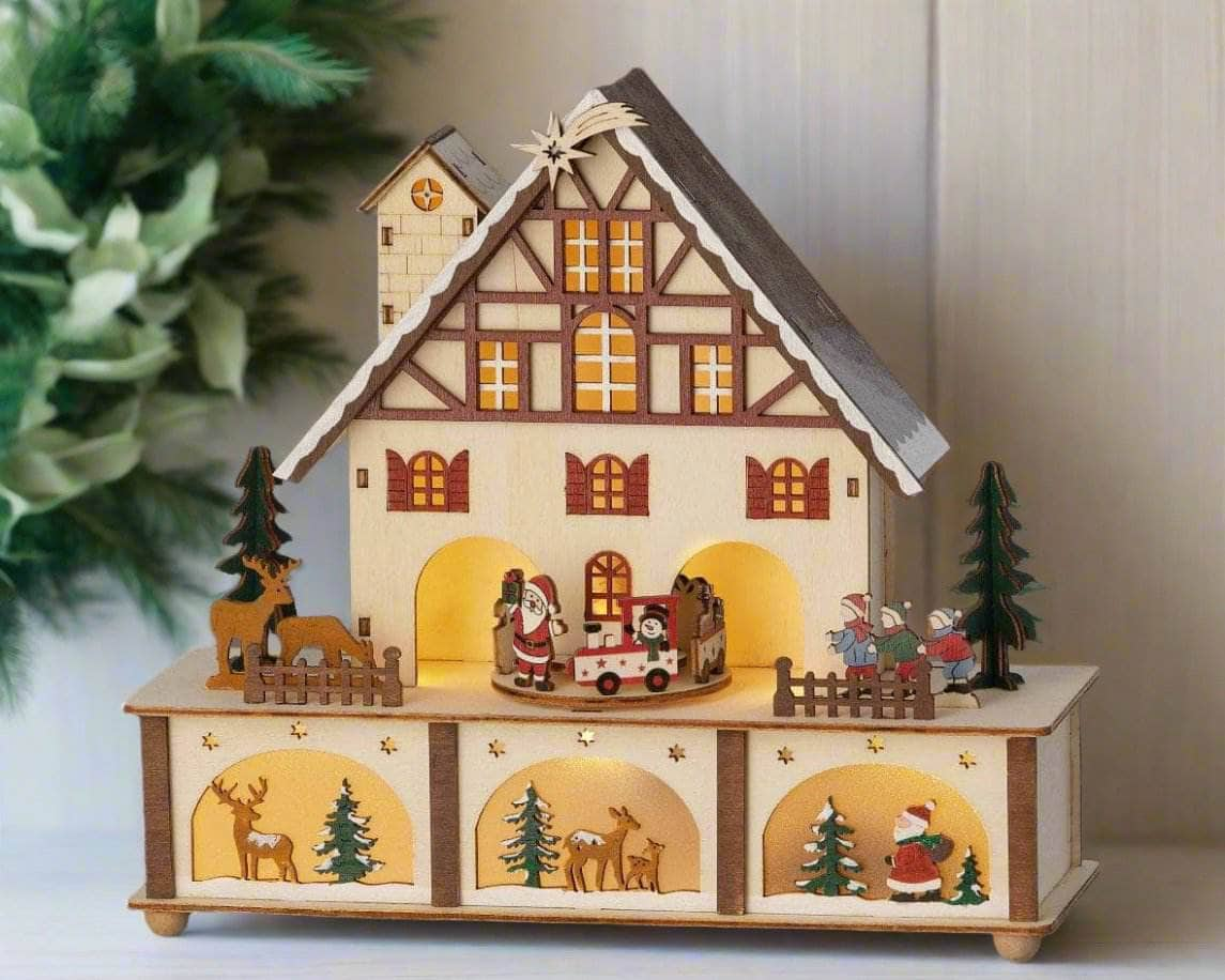 Christmas  -  LED Christmas Scenery - 27cm  -  60012128