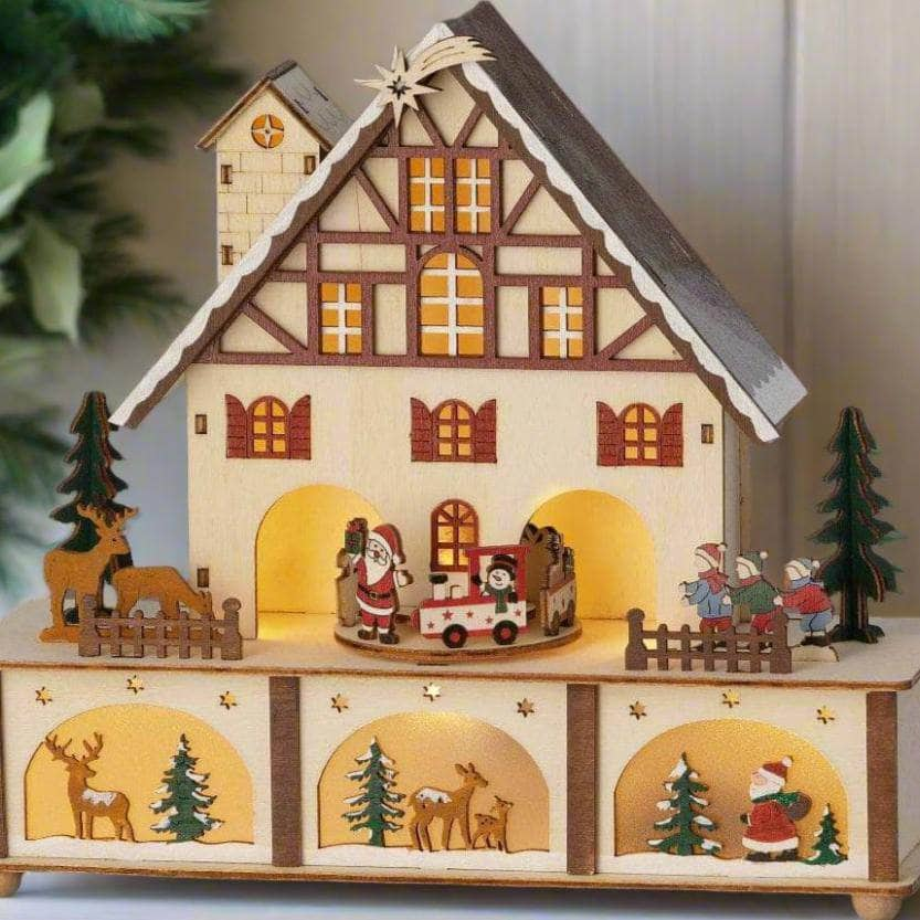 Christmas  -  LED Christmas Scenery - 27cm  -  60012128