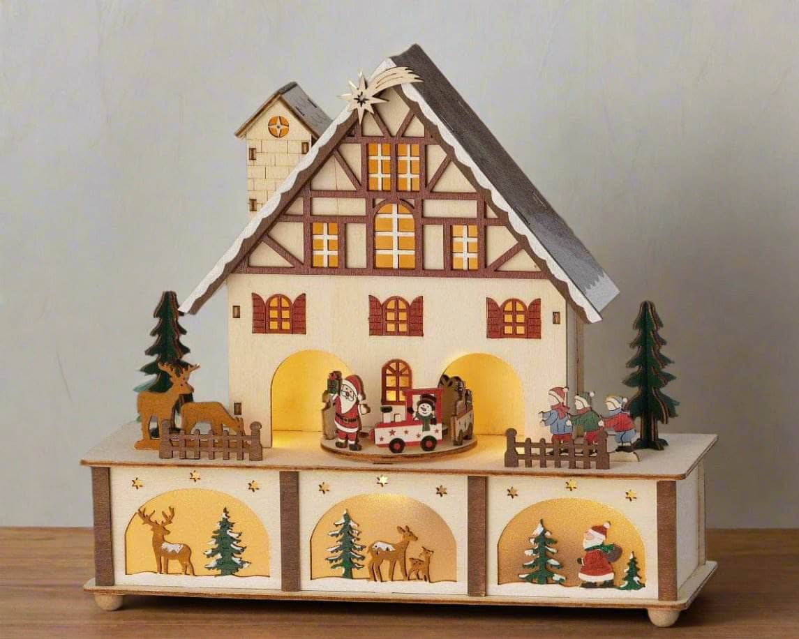 Christmas  -  LED Christmas Scenery - 27cm  -  60012128